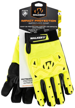 Walkers GWPSFHVFFPUIL2LG Impact Resistance Gloves YellowBlack Large UPC: 888151023266
