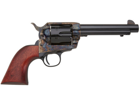 Pietta HF45CHS512NM 1873 Great Western II Californian 45 Colt (Long Colt) 6rd 5.50" Blued Steel Barrel & Cylinder, Color Case Hardened Steel Frame, Walnut Grip, Exposed Hammer