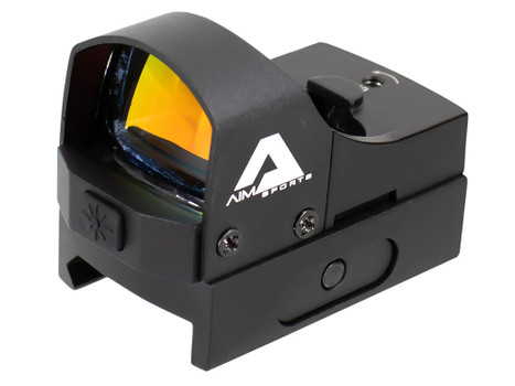 Aim Sports RT5P1 Micro Reflex Sight Matte Black 1x24mm 3.5 MOA Red Dot