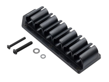Wilson Combat SGSSU6 SideSaddle Rem 870/1100/1187 6rd Black Polymer w/Aluminum Mounting Plate