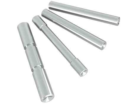 Cross Armory CRG4PSSV 4 Pin Set Silver 4140 Steel for Most Glock Gen4