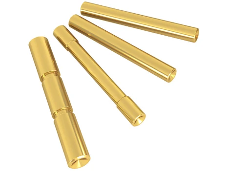 Cross Armory CRG4PSGD 4 Pin Set Dimpled Compatible w/Glock Gen4 Gold 4140 Steel Pistol