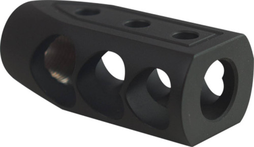 Timber Creek Outdoors 50BEOHBBLC Muzzle Brake  Black Cerakote with 496420 tpi Threads for 50 Beowulf ARPlatform UPC: 816397020336