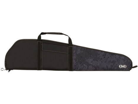 Girls With Guns 90746 Midnight Rifle Case 46" Black with Shade Blackout Camo for Scoped or Non Scoped Rifles