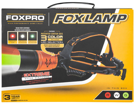 Foxpro FOXLAMP FoxLamp  OrangeBlack RedGreenWhite Filter UPC: 831621008294
