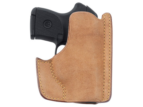 Galco PH652 Front Pocket Natural Horsehide Fits Springfield XD-S/Taurus 709 Slim/Ruger Max-9/FN 503 Ambidextrous