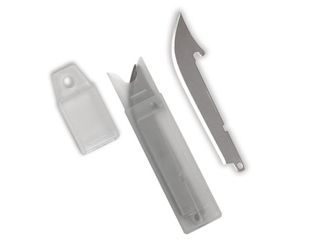 AccuSharp 742C Replaceable Blade Razor Replacement Blades 3.50" Stainless Steel Blade 6 Blades