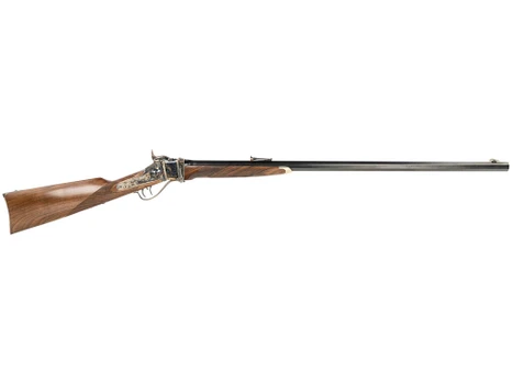 Taylors & Company 210139 Pedersoli 1874 Billy's Sharps 45-70 Gov 1rd 32" Blued Single Shot Octagon Barrel, Blued Steel Drilled & Tapped Receiver, Checkered Walnut Fixed Stock