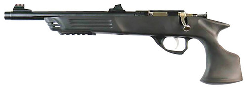 Crickett KSA793 Adult Pistol  22 WMR 1rd Blued Barrel 10.50 Blued Steel Threaded Barrel  Black Synthetic Grips Right Hand UPC: 611613007937