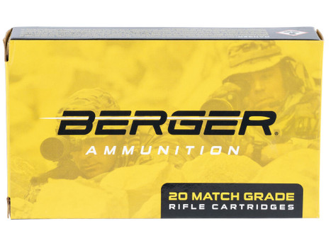 Berger Bullets 31011 Target Rifle 6.5Creedmoor 140gr Hybrid 20 Per Box/10 Case