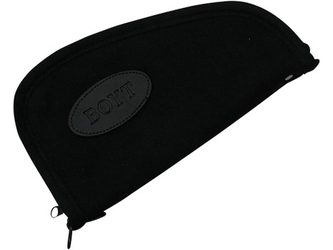 Boyt Harness PP41BLK Heart-Shaped Pistol Case Black Canvas Holds Handgun