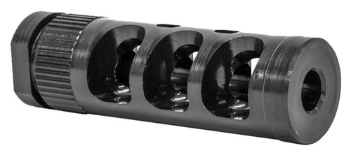 GrovTec US Inc GTHM316 GComp Muzzle Compensator Black Nitride Steel with 5824 tpi Threads for 308 Cal UPC: 811071013420