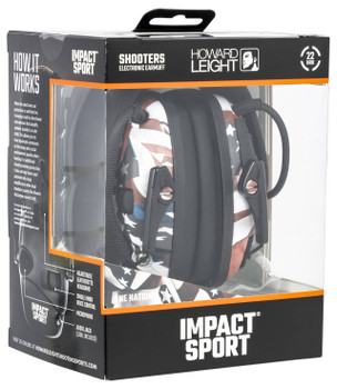 H/L IMPACT SPORT MUFF ONE NATION FLG UPC: 033552025306