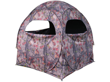 HME HMESS75 Spring Steel 75 Ground Blind Camo Polyester