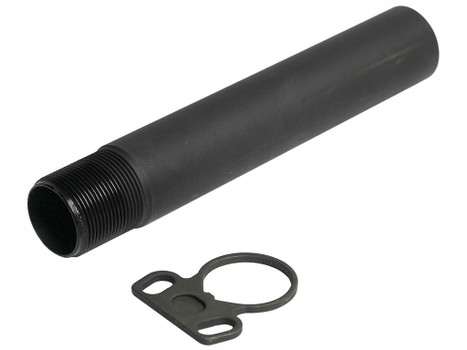 CMMG 55CA67D Pistol Tube Assembly Black, Includes Ambi Sling End Plate Fits AR-Platform