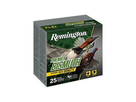 Remington Ammunition R20505 Premier Bismuth 12Gauge 2.75" 1 1/4oz 5Shot 25 Per Box/10 Case