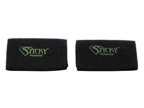 Sticky Holsters BSX2 Belt Slider X2 Black Elastic 2 pk
