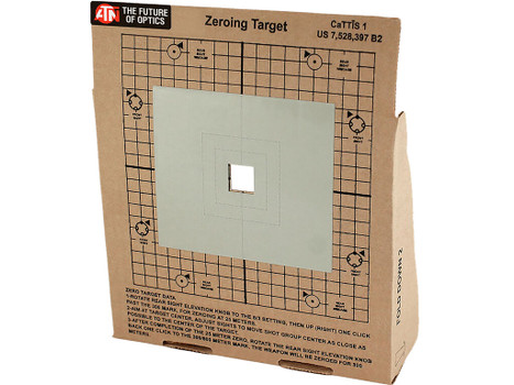 ATN ACMKIRTGPK Thermal Target Zeroing Target/ Cardboard 3 Targets