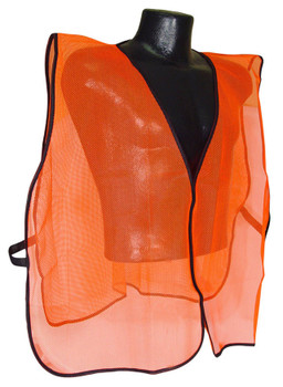 Radians SVO Safety Vest  OSFA Orange Polyester Mesh UPC: 674326223414