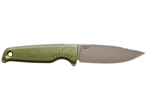 S.O.G SOG17790357 Altair FX 3.40" Fixed Plain Satin TiNi Cryo CPM 154 SS Blade/ Field Green GRN Handle