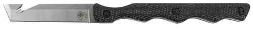 Templar Knife NTKB222 Neck  2.46 Fixed Tanto Plain Powder Coated D2 Steel Blade 4.22 Black Canvas Micarta Handle Includes LanyardSheath UPC: 093674824065