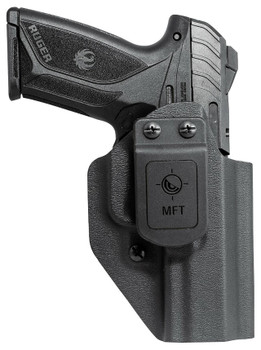 Mission First Tactical HRUSEC9AIWBABL Appendix Holster IWBOWB Black Polymer Belt Clip Fits Ruger Security9 Ambidextrous UPC: 814002025257