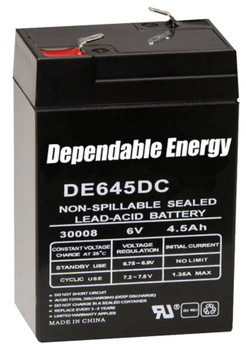 American Hunter DE30052 HR Rechargeable 6 Volt 4.5 mAh UPC: 758365223090