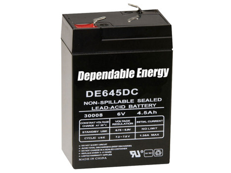 American Hunter DE30052 HR Rechargeable Battery 6 Volt 4.5 AMP