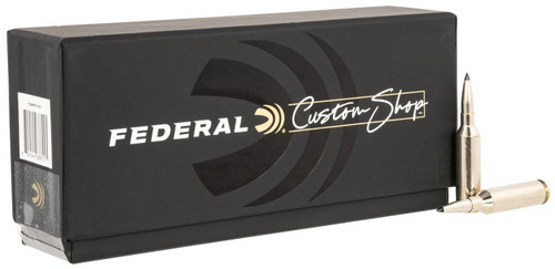 Federal, Custom, 6.5 Precision Rifle Cartridge, 130 Grain, Terminal Ascent, 20 Round Box UPC: 604544688153