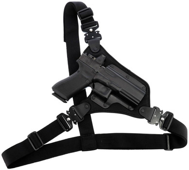 Galco HR248RB High Ready  Fits Chest Up To 58  Black KydexNylon ShoulderTorso Strap Fits Sig P220P226Browning BDA Right Hand UPC: 601299024311