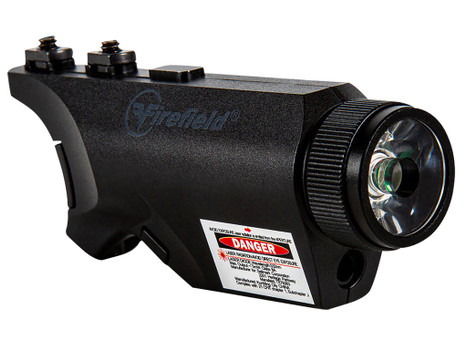 Firefield FF35011K Rival XL Foregrip Flashlight Green Laser Combo Matte Black 75/150 Lumens White LED Light