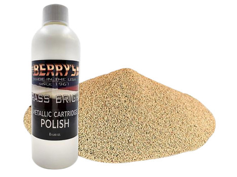 Berry's 73743 Brass Polishing Kit 8 oz. Bright Brass/ 6 lbs. Corn Polishing Media