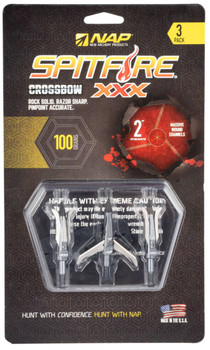 NAP NAP60146 Spitfire XXX  Broadhead 100 GR 3 Pack UPC: 033576601463