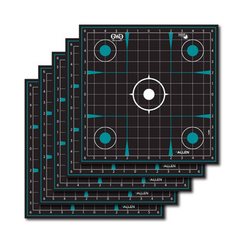 Allen Girls With Guns 15280 Splash  SelfAdhesive Paper BlackTeal Grid 5 Pack UPC: 026509046806