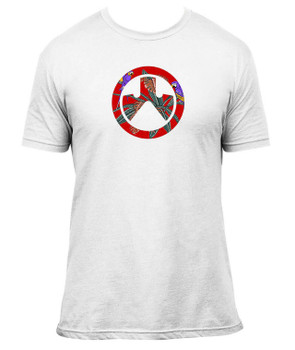 Magpul MAG1286100S Aloha Icon  White Cotton Short Sleeve Small UPC: 840815139065