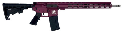 Great Lakes Firearms GL15223SSCHY AR15  223 Wylde 16 Stainless 301 Black Cherry Rec Black Stock  Grip UPC: 702458691105