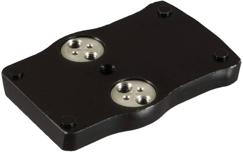 TruGlo TGTG8952B Red Dot Sight Adapter Steel Nitride Fortress Finish for Pistols wTrijicon RMR Cut Slides UPC: 788130027912
