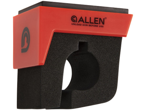 Allen 5657 Firearm & Fishing Rod Magnetic Holder Black/Red Magnet Holds 1 Rifle/Shotgun