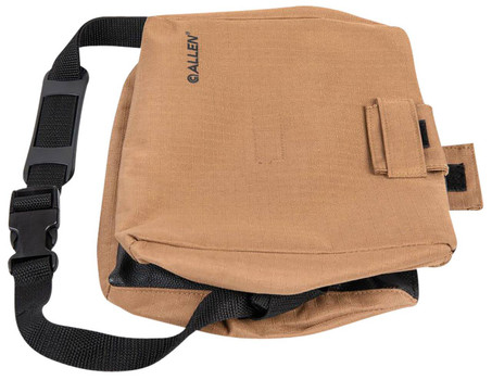 Allen 18420 Bench Shooting Bag  Empty BlackTan 600D Polyester UPC: 026509068662