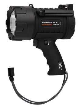 Browning 3717787 High Noon XL Spotlight  Black  White 3200 Lumens UPC: 023614962403
