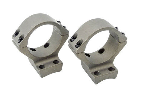 Talley SB840735 Scope Mount/Ring Combo Smoked Bronze Cerakote 34mm Tube Fits X-Bolt Medium Rings