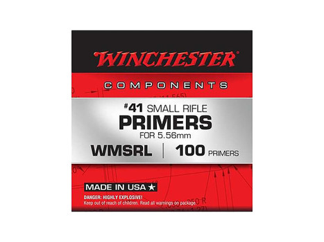 Winchester Ammo WMSRL Primers #41 Small Rifle 5.56x45mmNATO/1000Rds