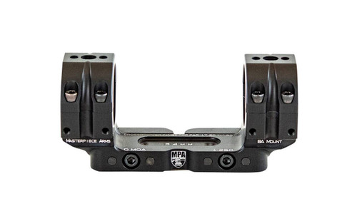 MasterPiece Arms BAMOUNT301125 MPA BA Bolt Action Mount  Black UPC: 866803040144