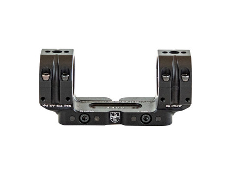 MasterPiece Arms BAMOUNT301125 MPA BA Bolt Action Mount Black