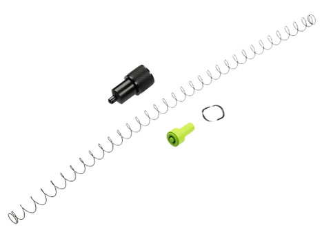 Wilson Combat Extension Tube 1rd Black Parkerized with QD Sling Stud for Remington 870/1100/11-87, Includes Follower & Springs