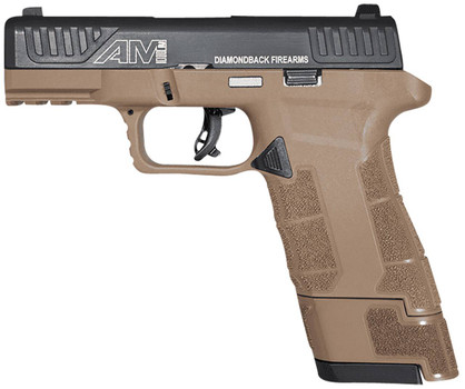 Diamondback DB0300P061 DBAM29 SubCompact 9mm Luger 3.50 121171 Flat Dark Earth Finish Frame with Serrated Black Nitride Stainless Steel Slide Polymer Grip  Picatinny Rail UPC: 810035752641