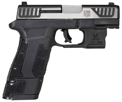 Diamondback DB0301P031 AM2 wViridian Laser SubCompact Frame 9mm Luger 121171 3.50 Stainless Steel Barrel Serrated Stainless Steel Slide Black Polymer Frame wPicatinny Rail  Polymer Grip UPC: 810035752689