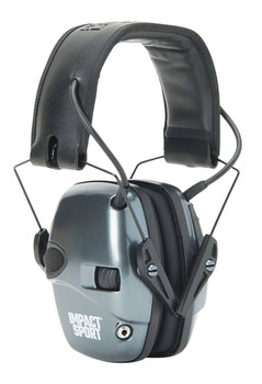 Howard Leight R02532 Impact Sport  22 dB Over the Head GrayBlack YouthAdult Small UPC: 033552025320