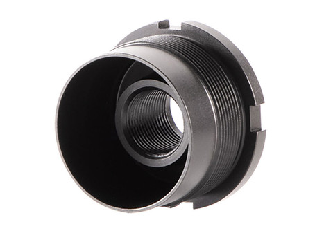 Dead Air DA410 Ghost Fixed Mount Black Cerakote 1/2"-28 tpi
