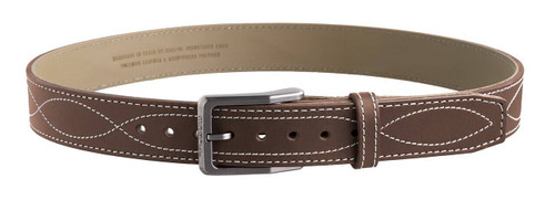 Magpul MAG127621044 Tejas EL Pistolero Chocolate Brown Bull Hide 44 1.50 Wide Buckle Closure UPC: 840815138426
